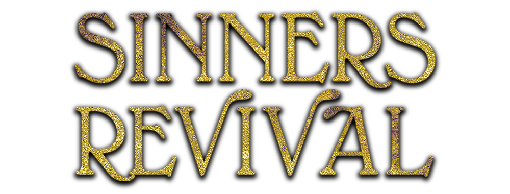 Sinners Revival members text logo