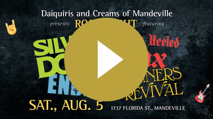 sinners revival at daiquiris and creams of mandeville